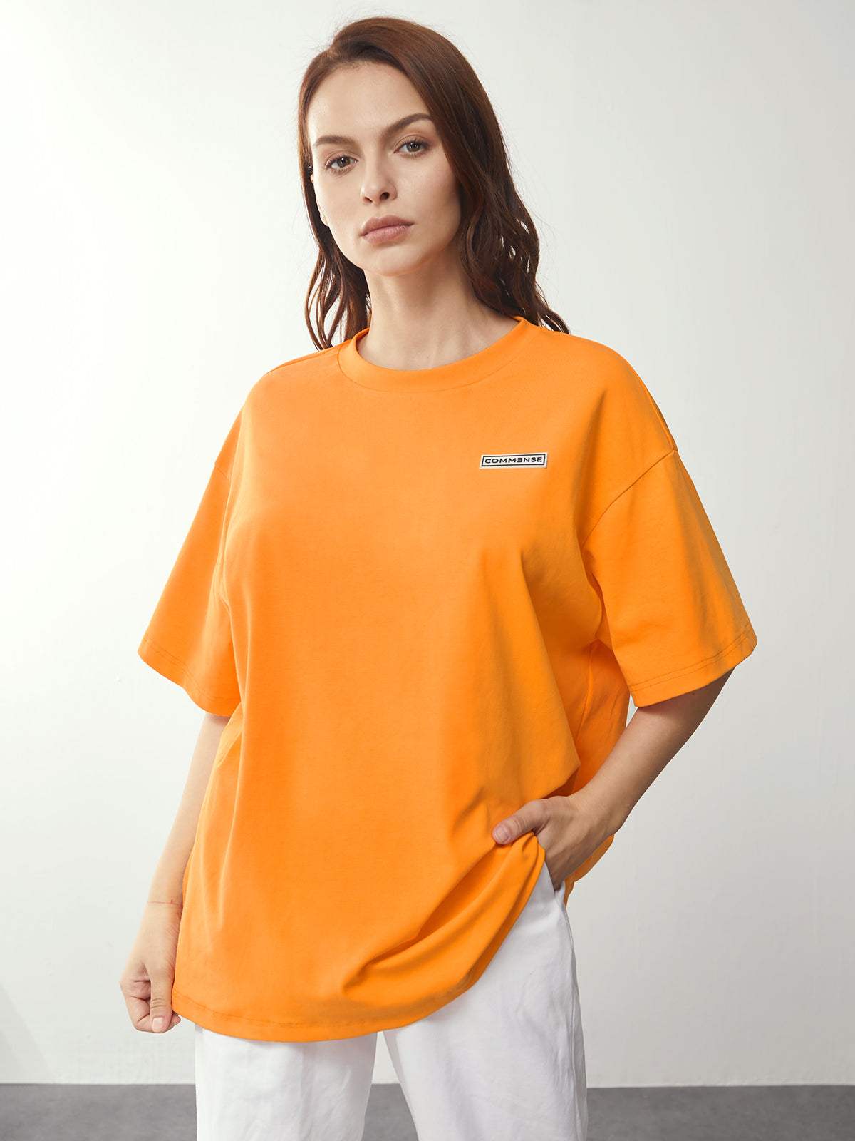 Orange Oversized T-shirt