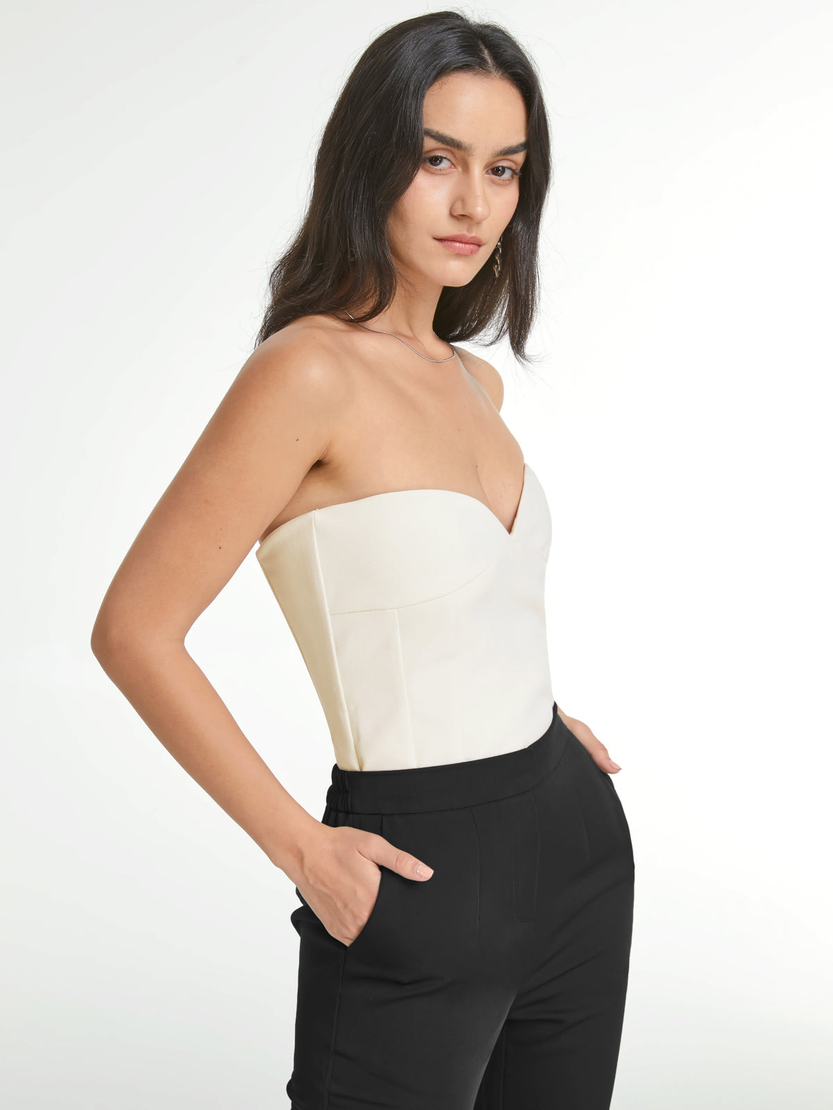 Sweetheart Contour Corset Tube Top