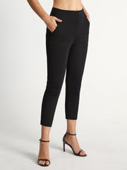 High Waisted Skinny Cropped Pants