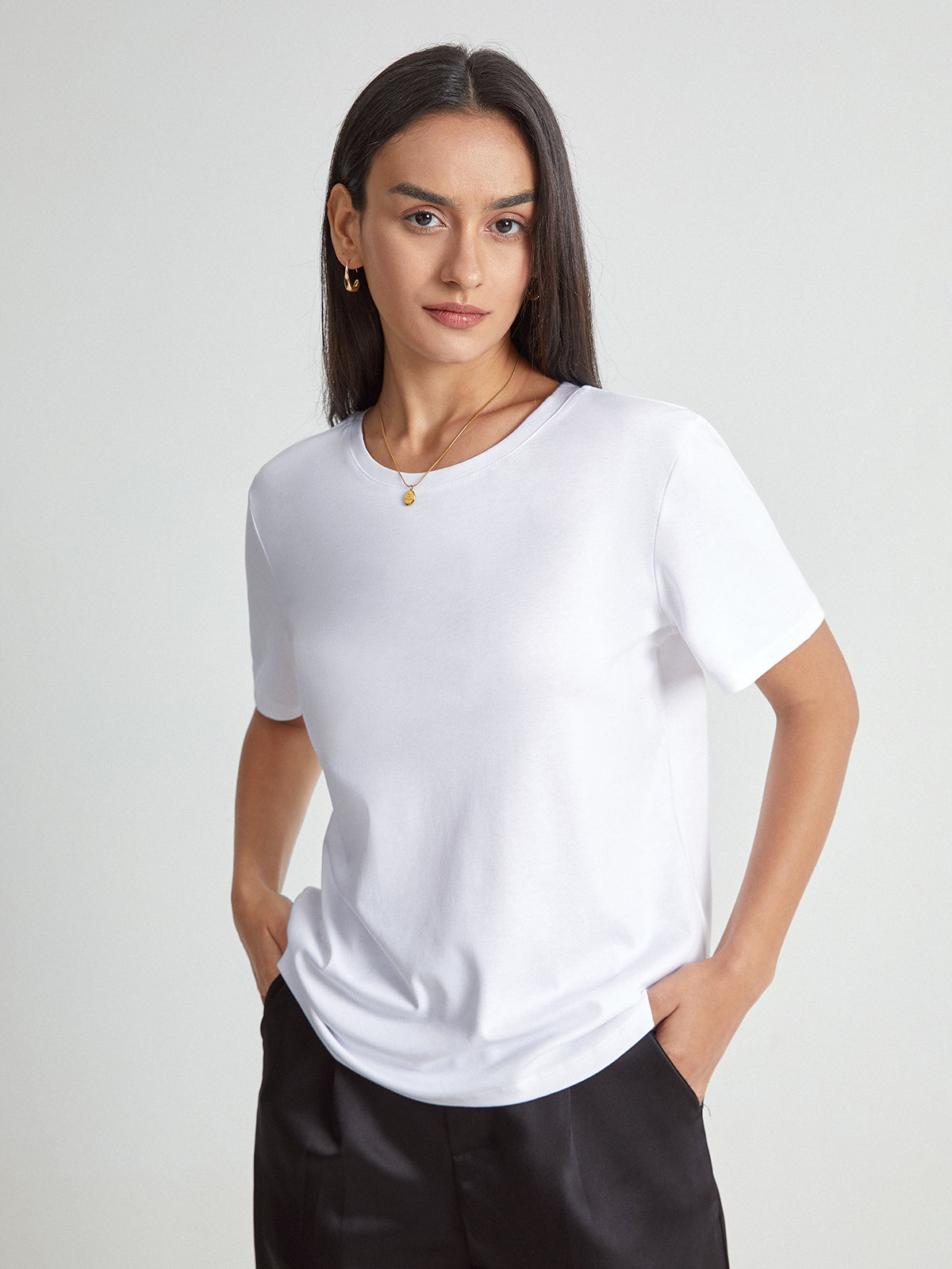 Everyday Basic Solid Colored T-Shirt