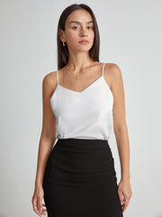 V-Neck Satin Camisole