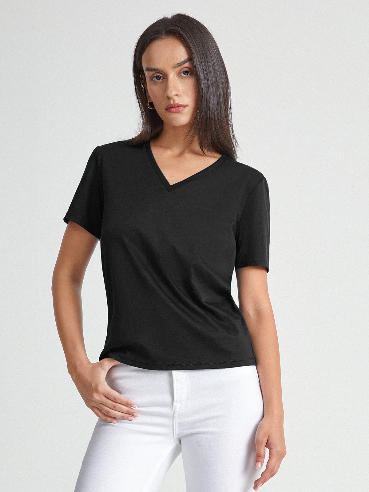 Basic Everyday V-Neck T-Shirt