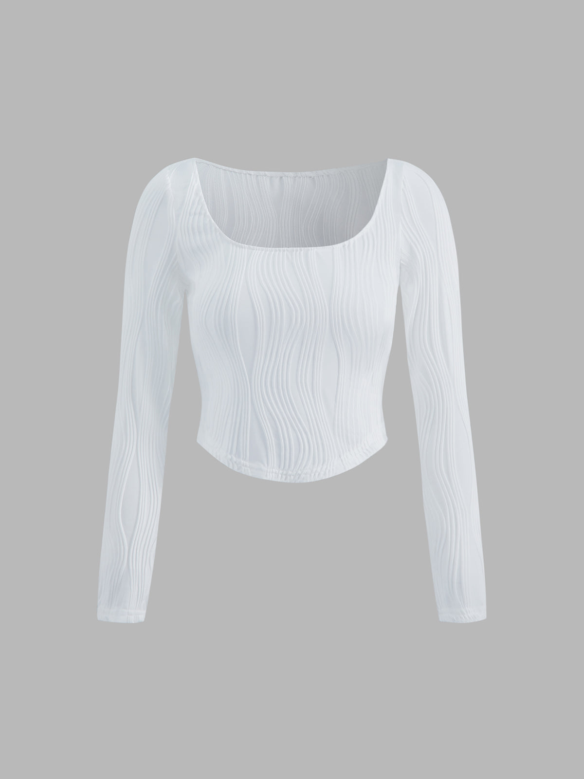 Myrtle Waves Square Neck Top