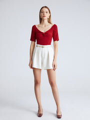 Rouge In Love Jersey Twist Top