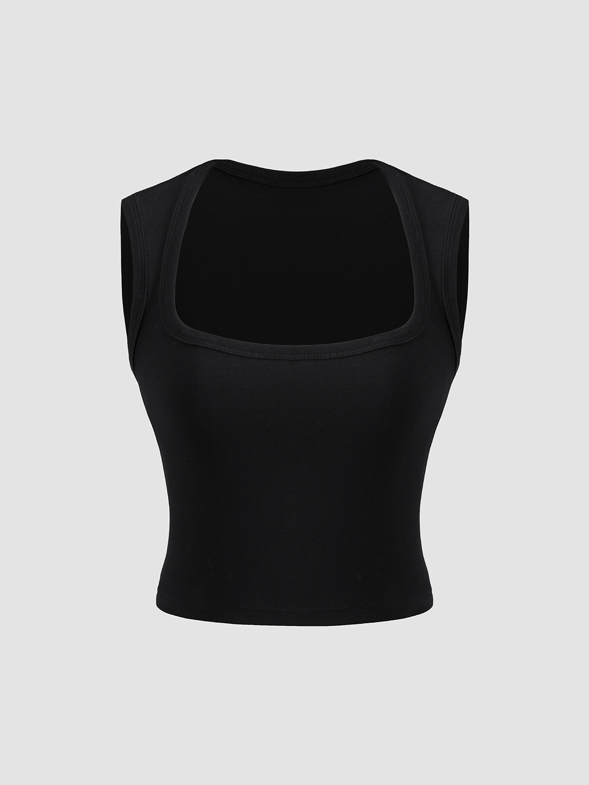 Nocturnal Square Neck Tank Top