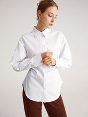 Breakfast Milk Collared Shirt