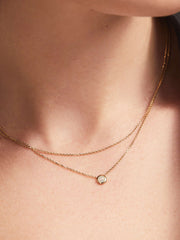 Saturn Love Necklace