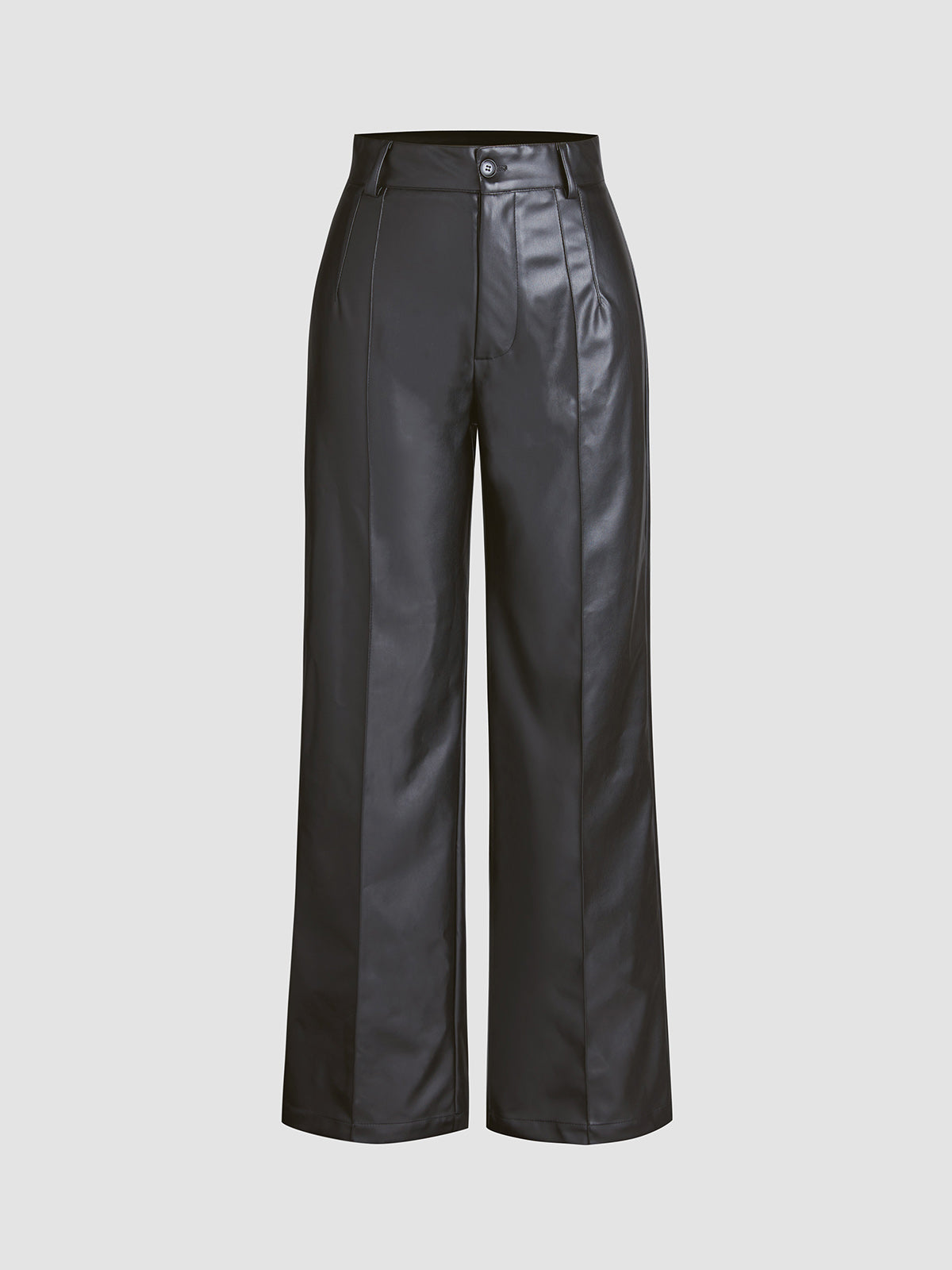 Faux Leather Big City Pants