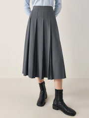 Nightshade Glow Pleated Skirt