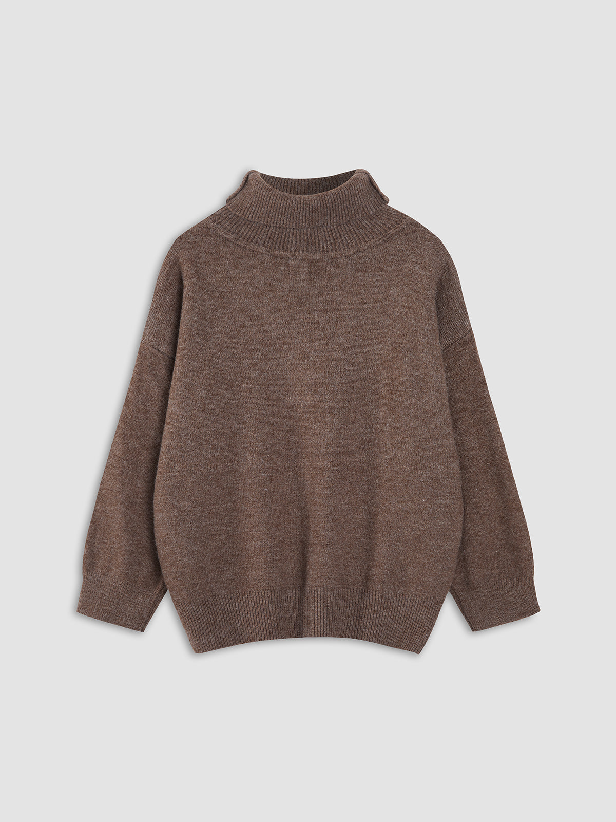 Tripple Chocolate Turtleneck Sweater