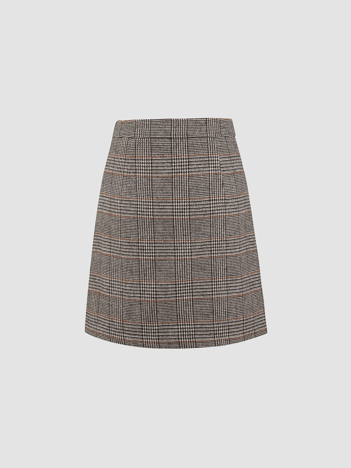 Glen Plaid Mini Skirt