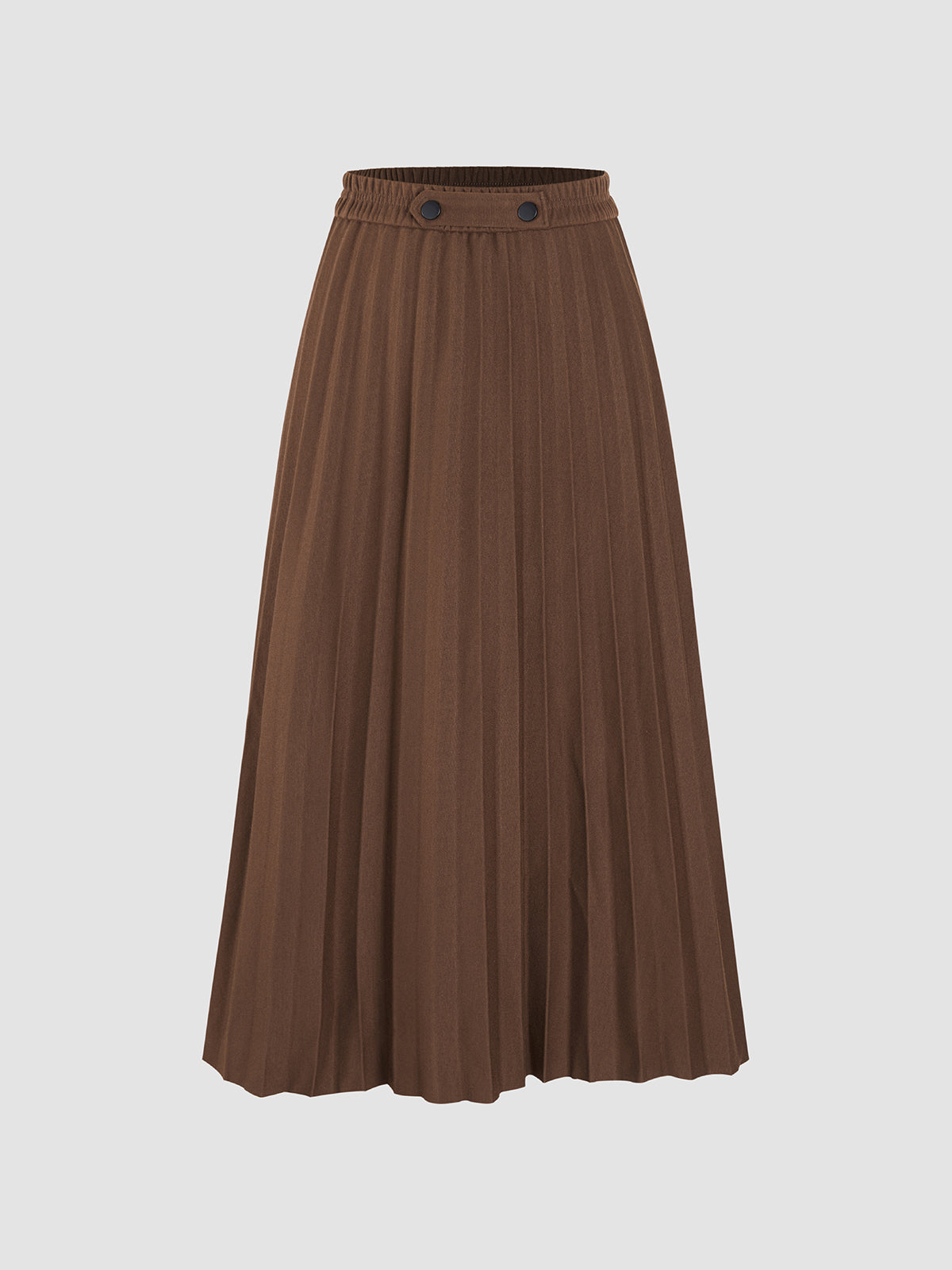 Brownie Pleated Skirt