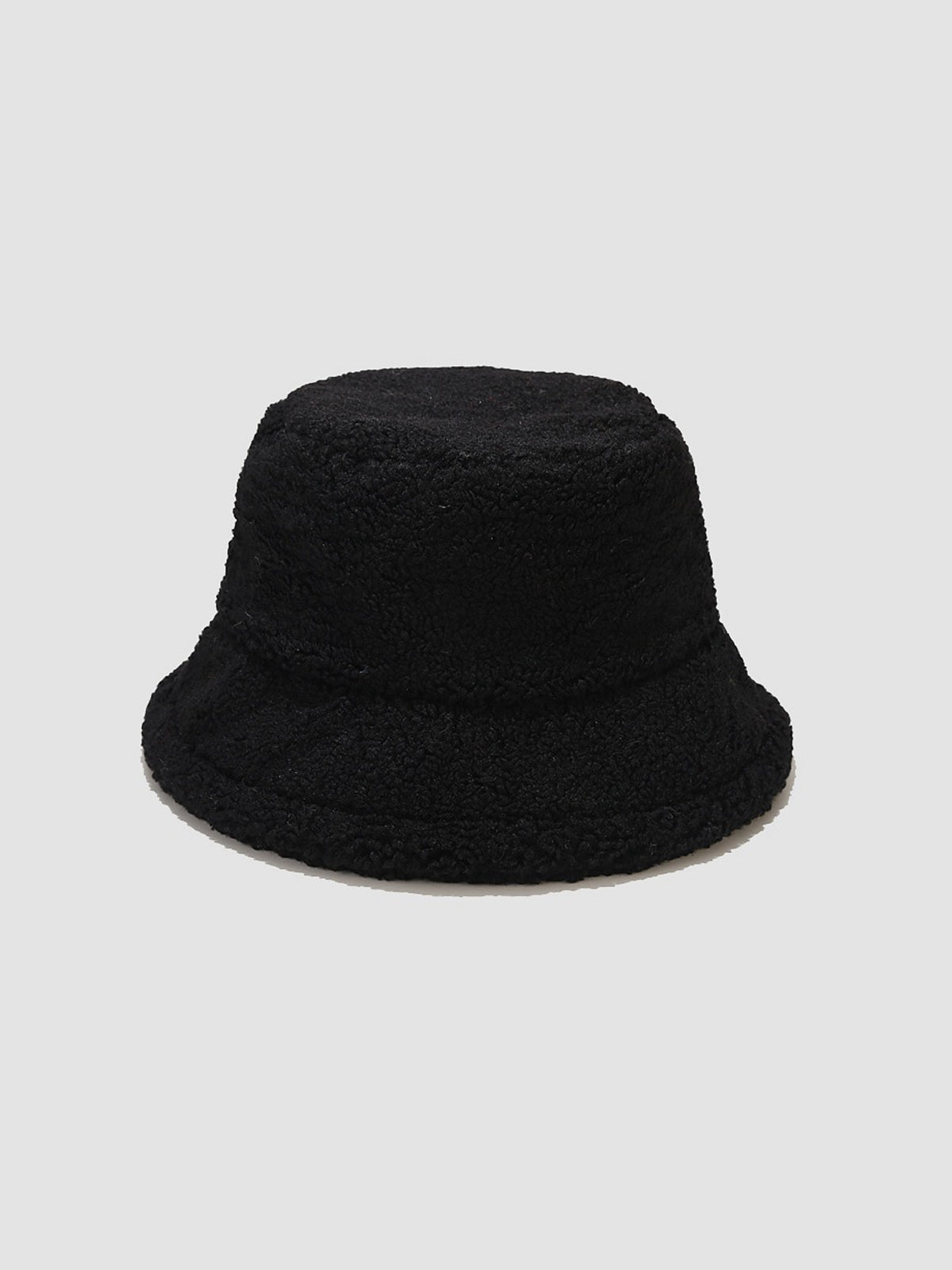 Solid Fleece Bucket Hat