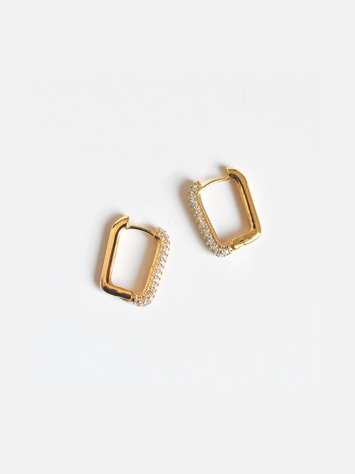 Square Bronze Earrings