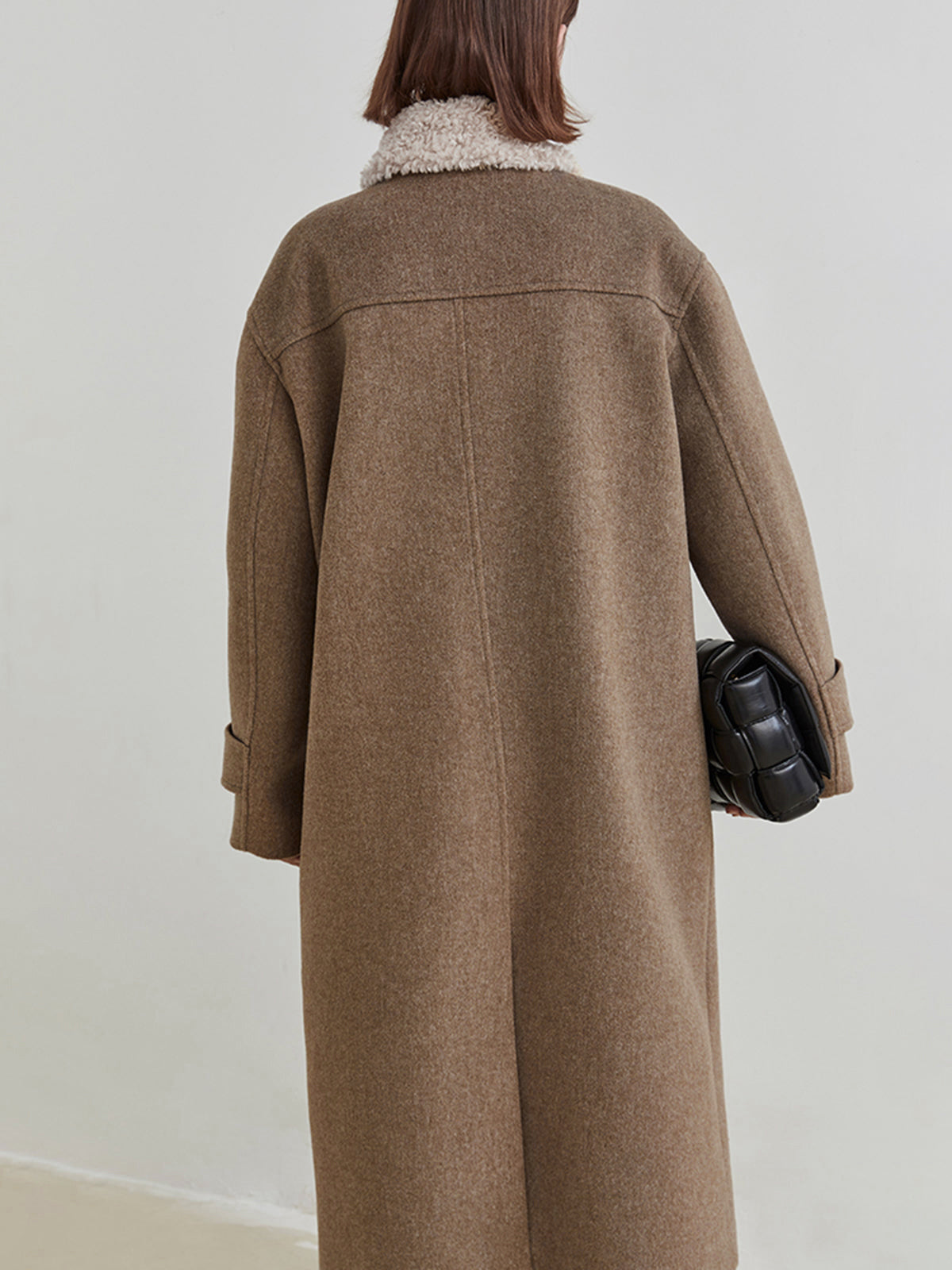 City Lights Collared Wool Coat