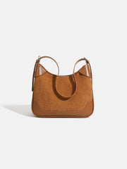 Essential Suede Shoulder Bag