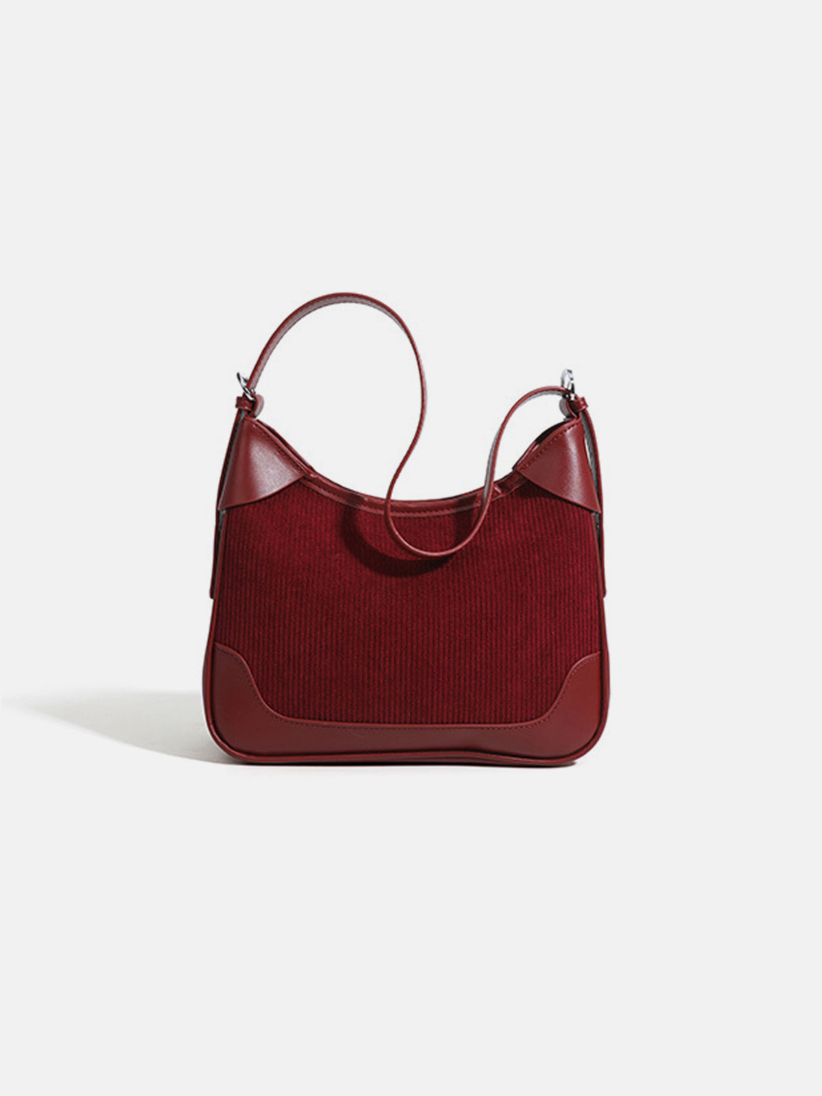 Essential Suede Shoulder Bag