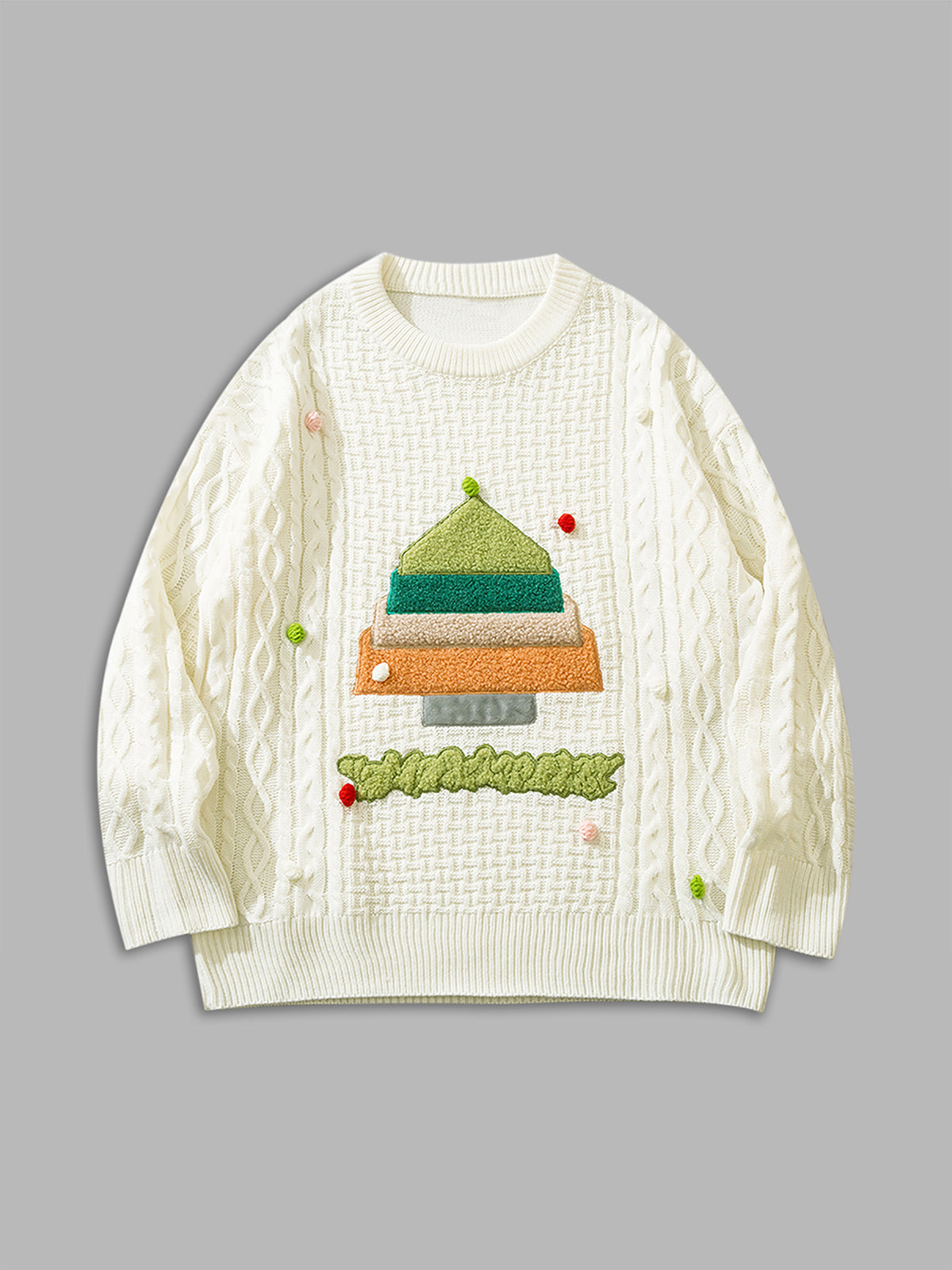 Tree Pattern Sweater