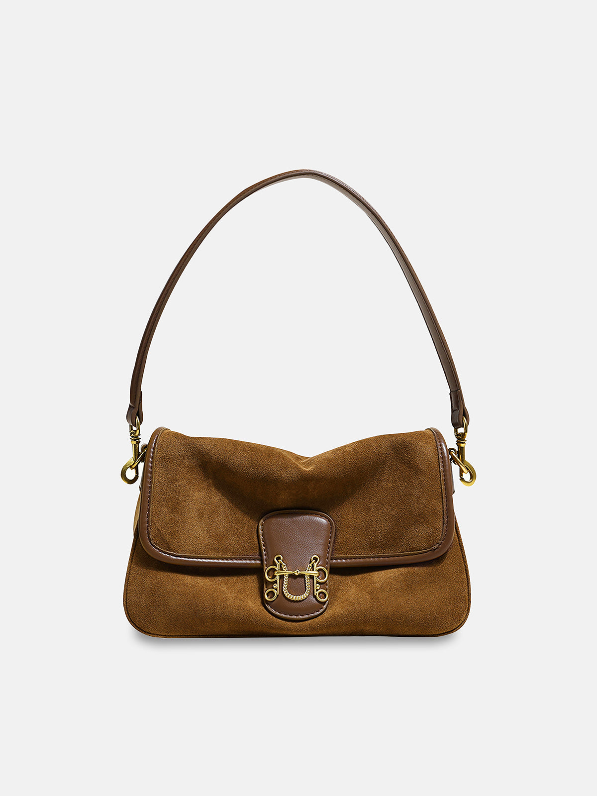 Suede Shoulder Bag