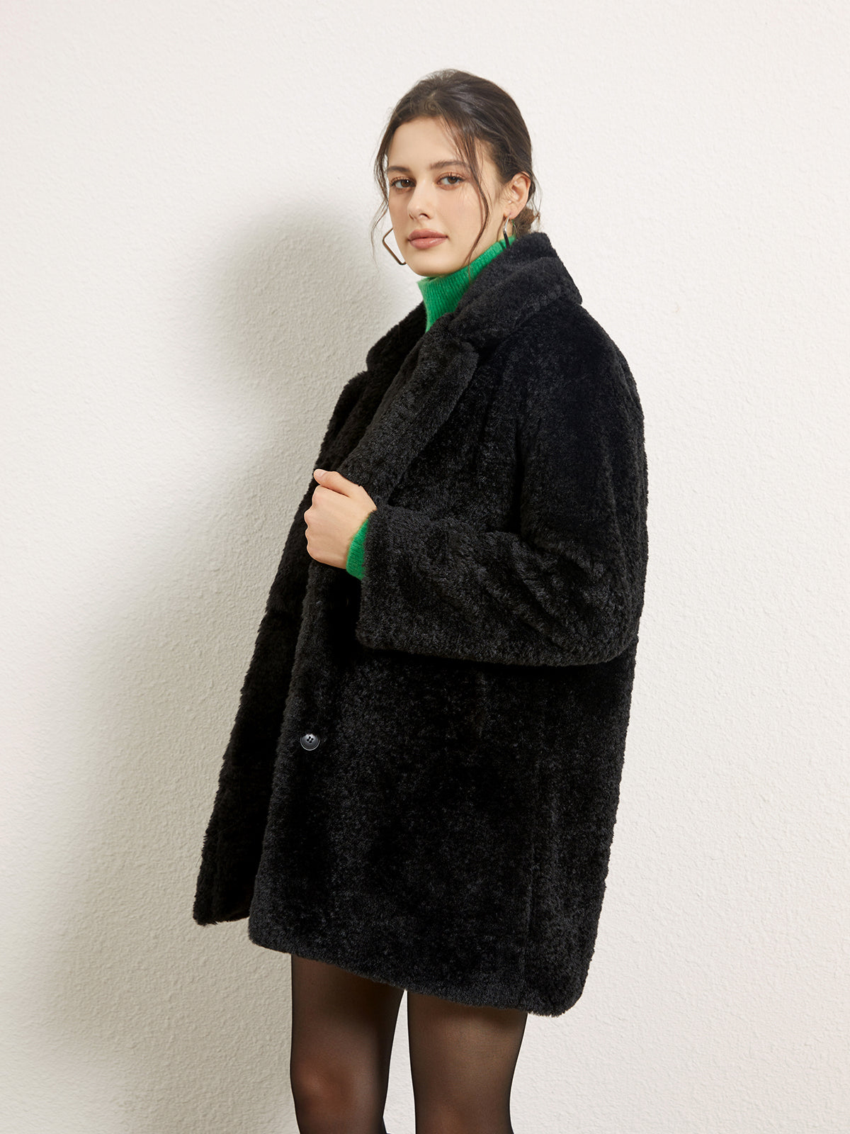 Essential Faux Fur Coat