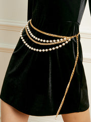 Pearls Waist Chain