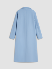 Cloudless Sky Long Wool Coat