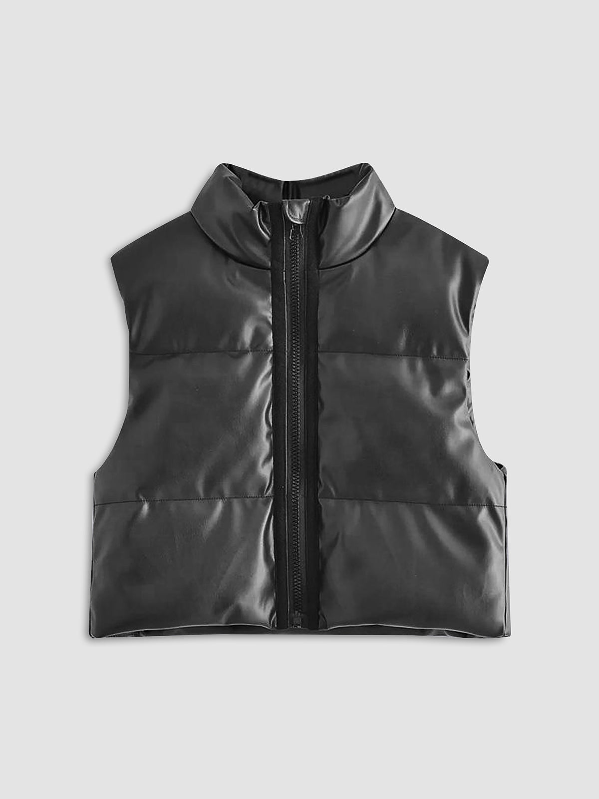 Zip Quilted Jacket Vest