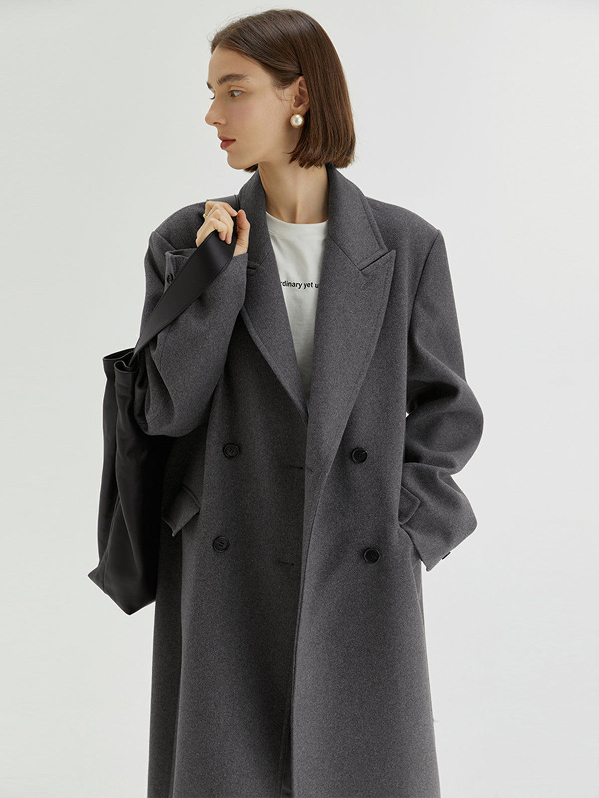 Solid Structured Coat