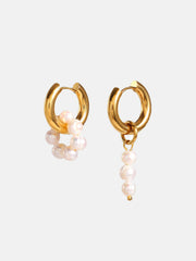 Pearl of Joy Drop Earrings