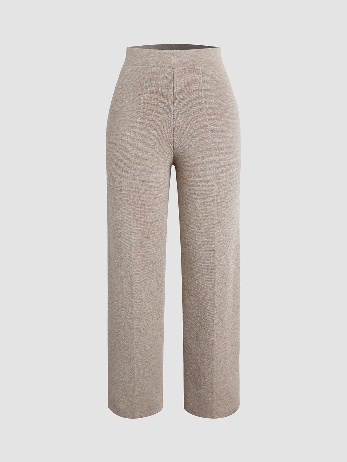 Leisurely Knit Straight Leg Pants