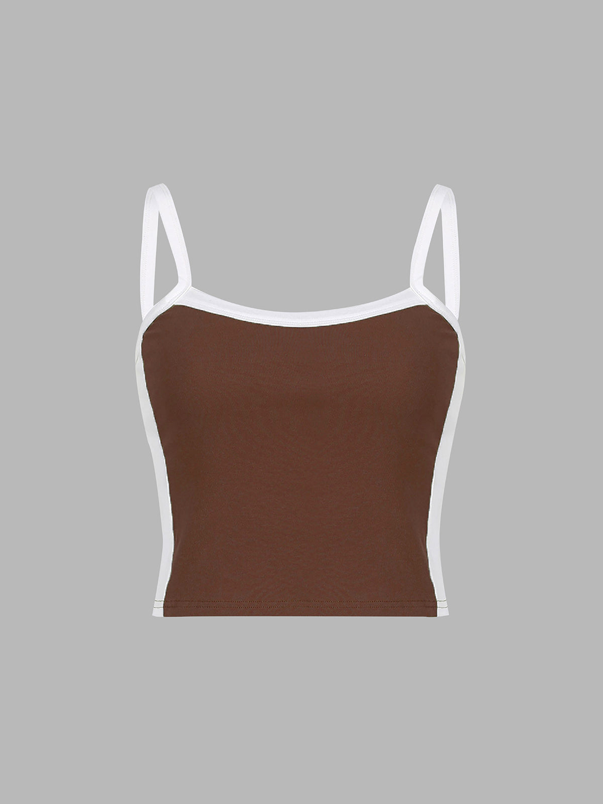 Contrast Trim Cami Top