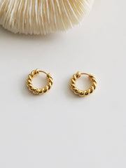 French Croissant Earrings