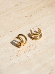 Doule Loops Earrings