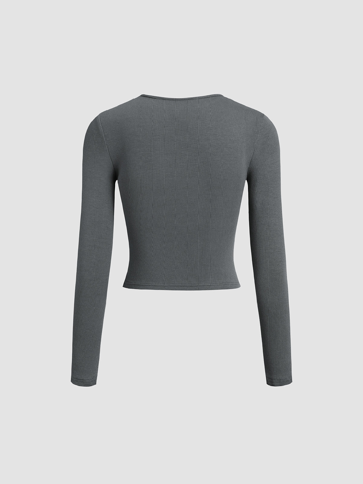 Warm Up Solid Long Sleeve Shirt