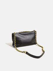 Solid Chain Shoulder Bag