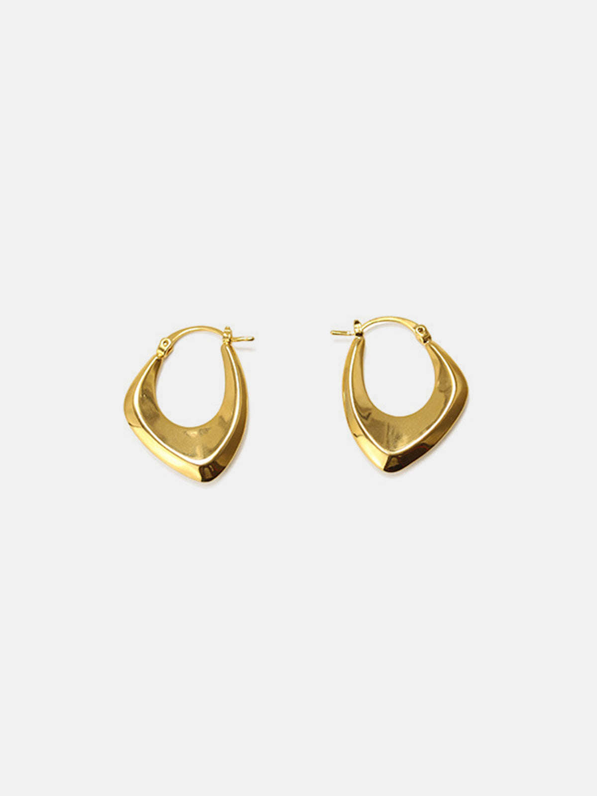 Teardrop Loop Earrings