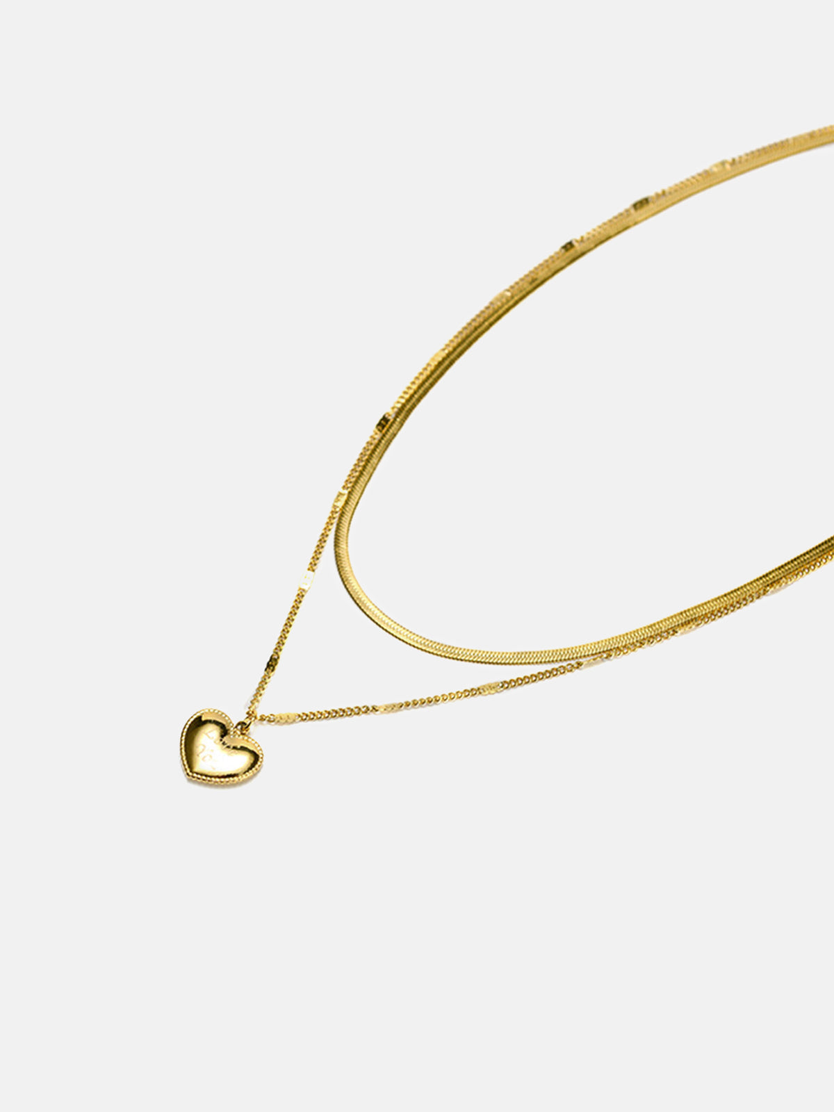 Heartstopper Double Layered Necklace