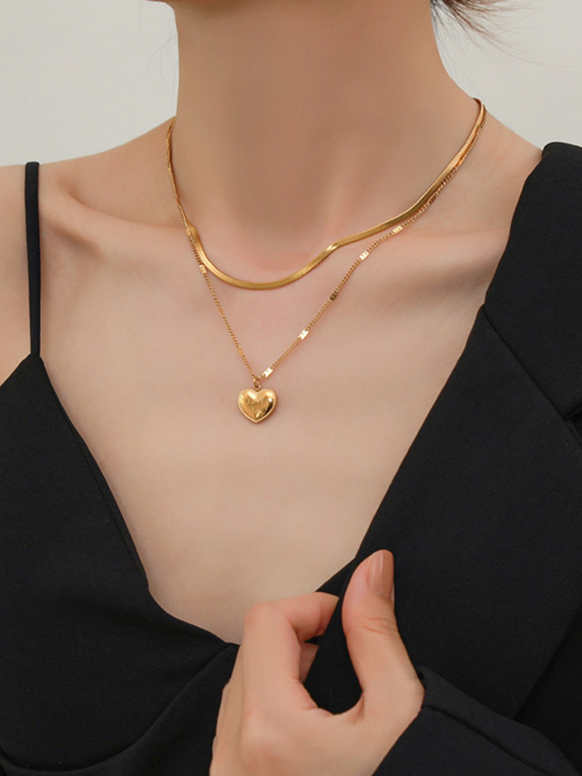 Heartstopper Double Layered Necklace