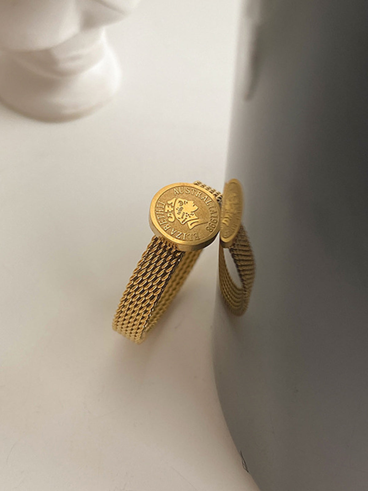 Coin Decor Ring