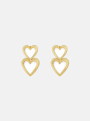 Detachable Hearts Earrings