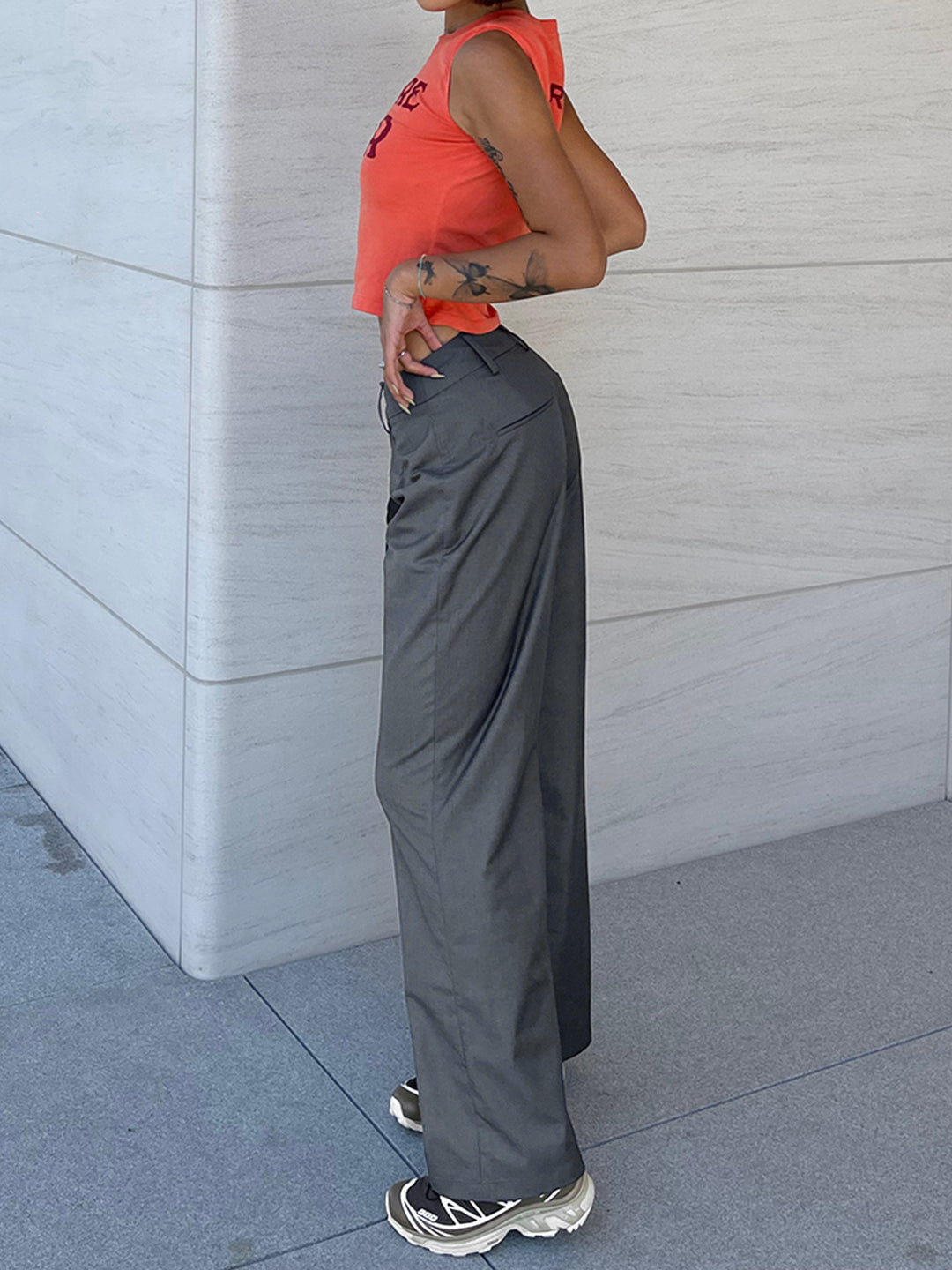 Silver Lining Loose Trousers