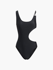 Waist Cutout One Piece Swimsuit