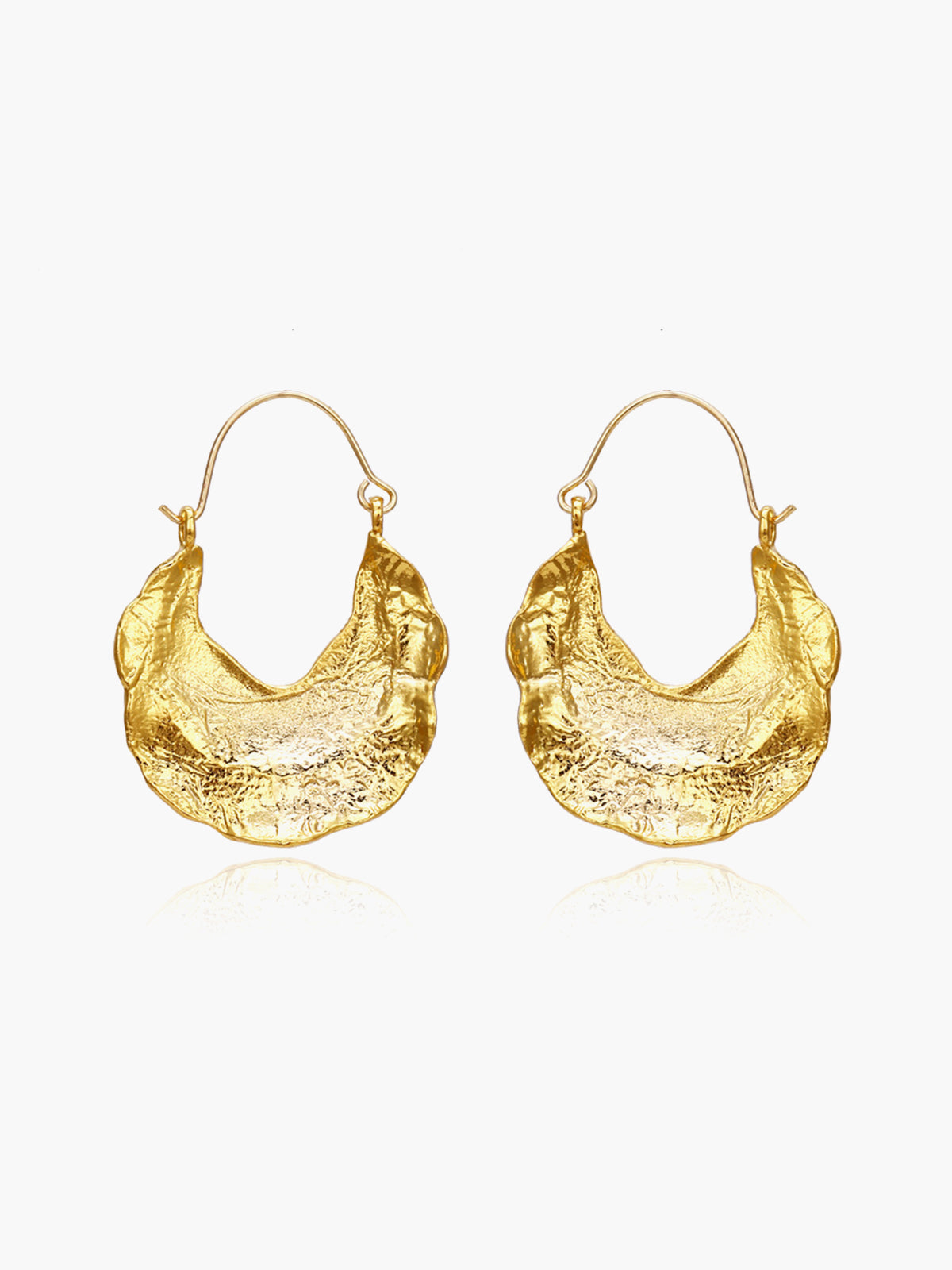 Golden Leaf Earrings