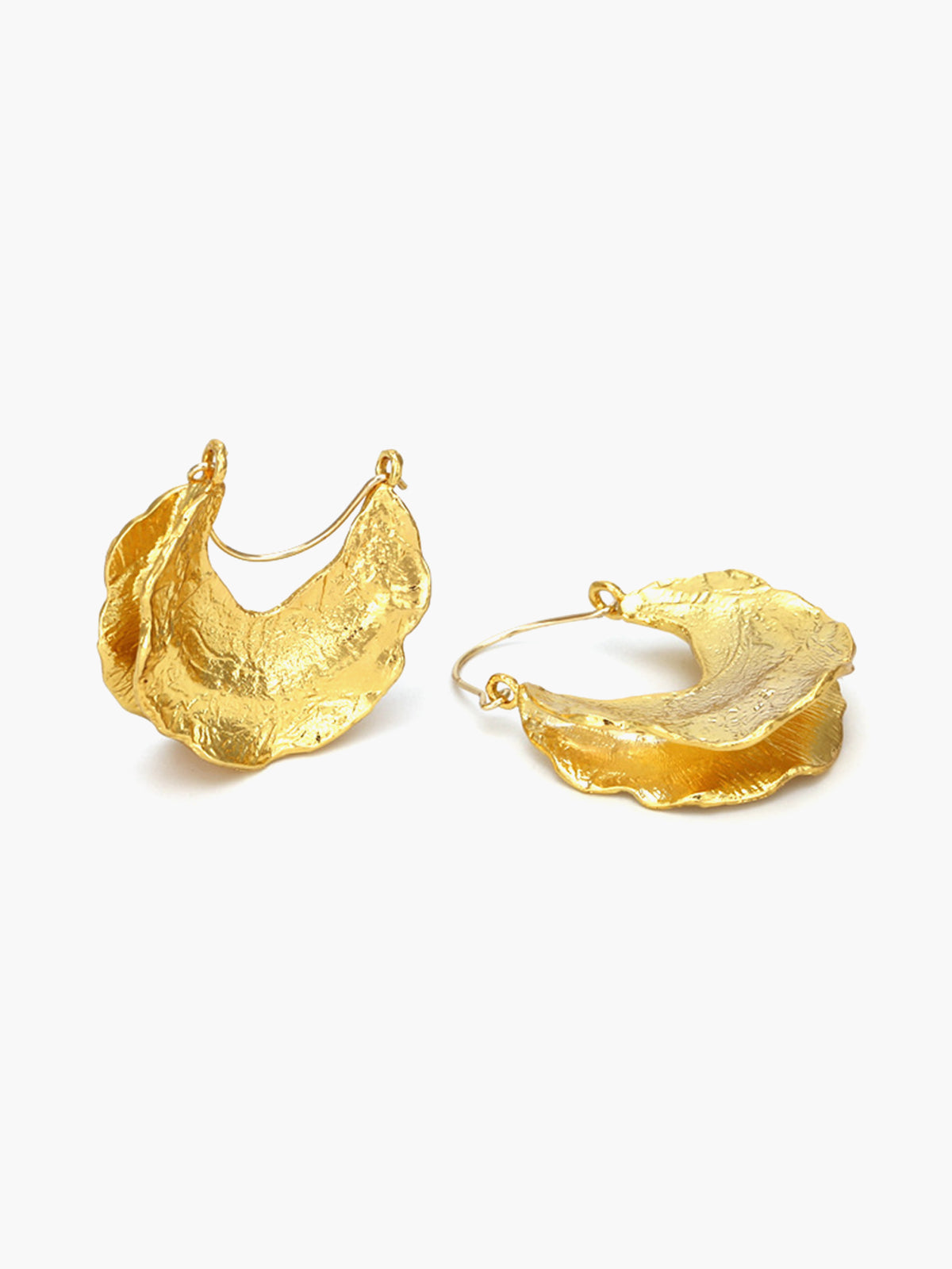 Golden Leaf Earrings