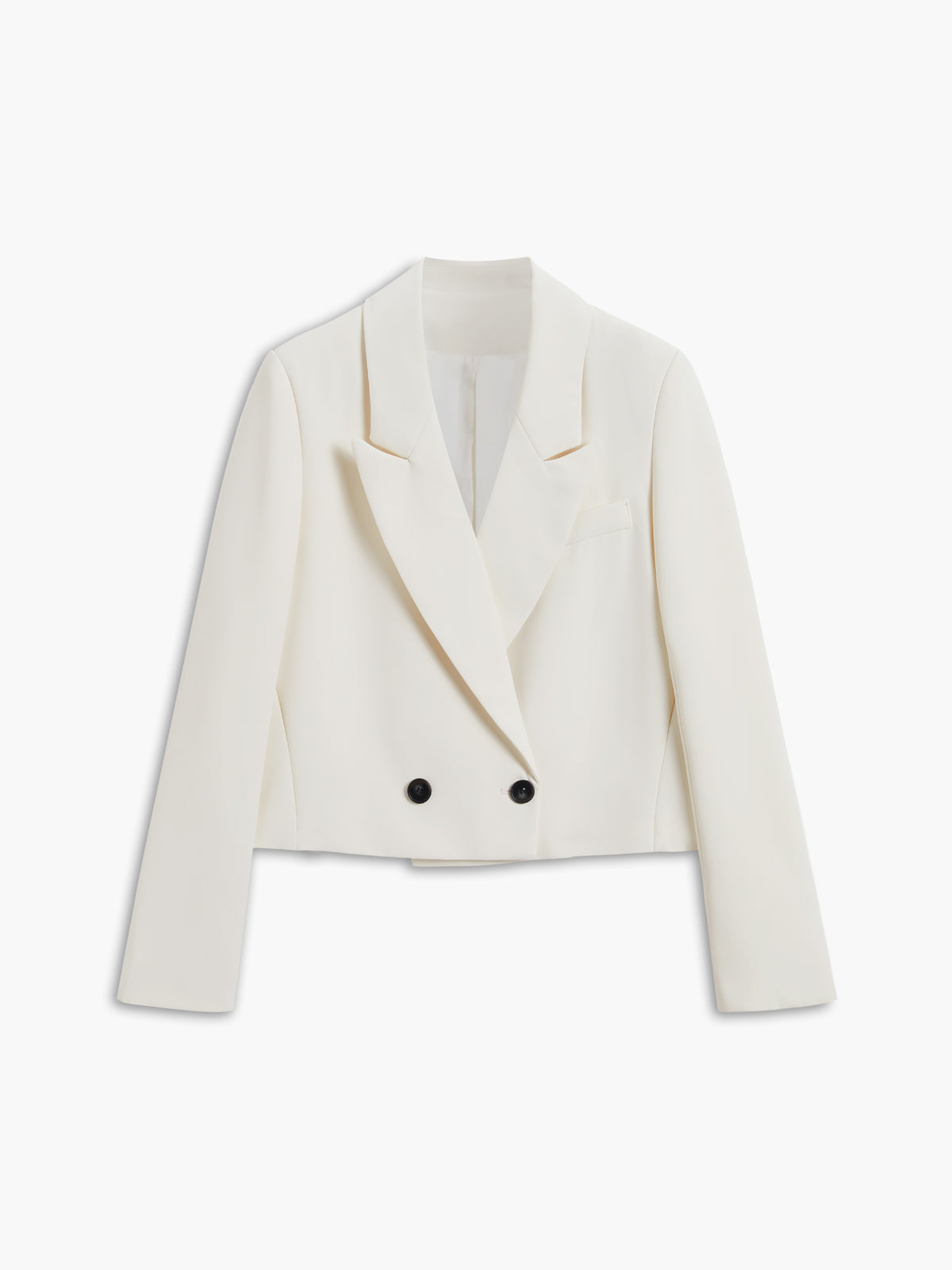 Fitted Crop Blazer