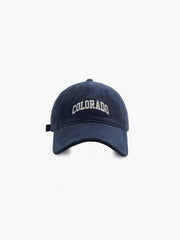 Letter Print Cap