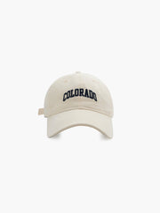 Letter Print Cap