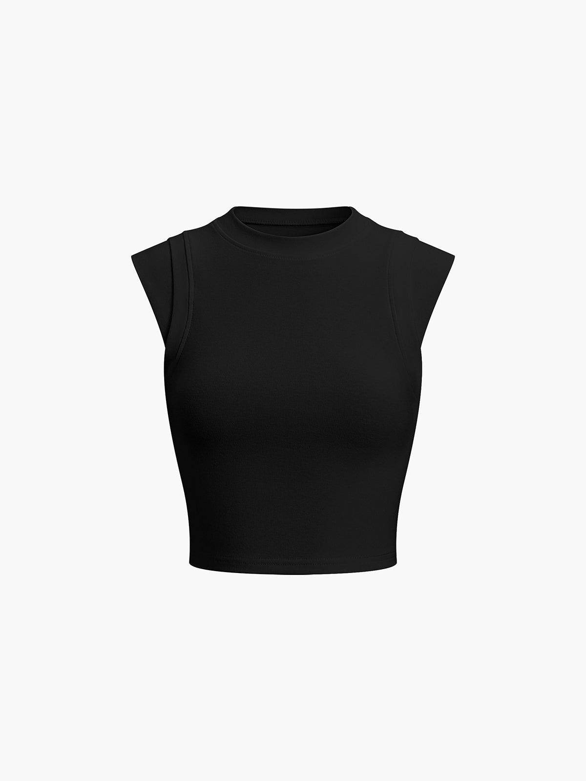 Basic Cap Sleeve Crop Top