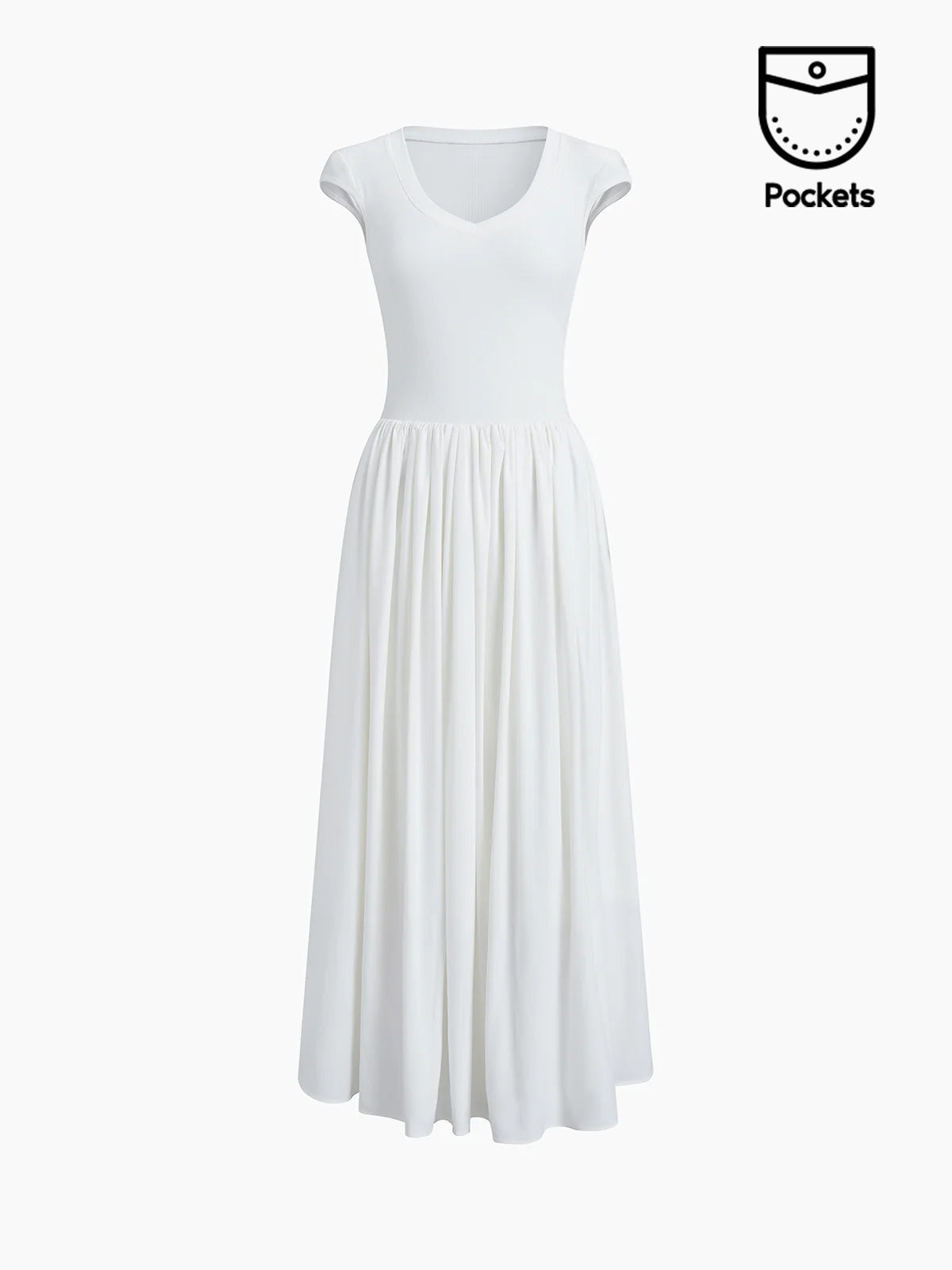 Pockets Tank Long Dress