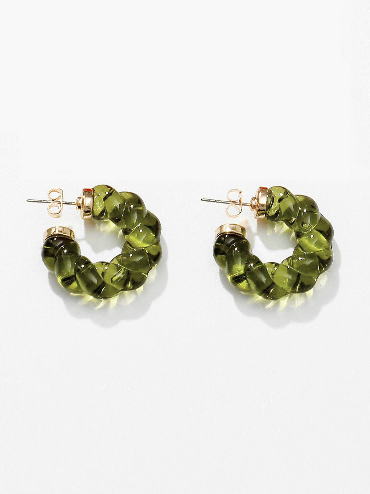 Twisted C Shape Earrings